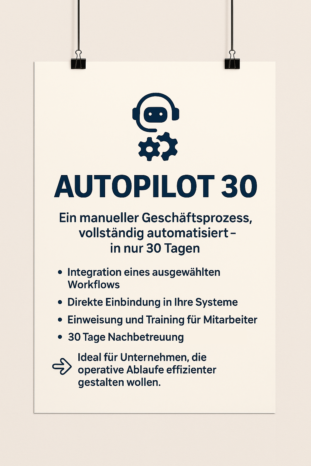 Prozess-AutoPilot 30